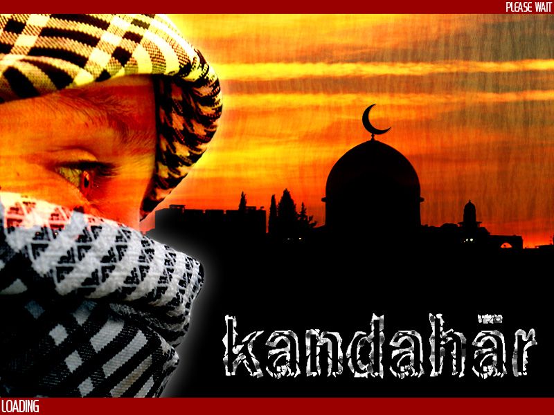 screenshot from a demo called Kandahar