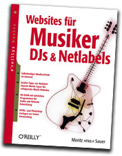 Cover des Buches Websites für Musiker, DJs und Netlabels
